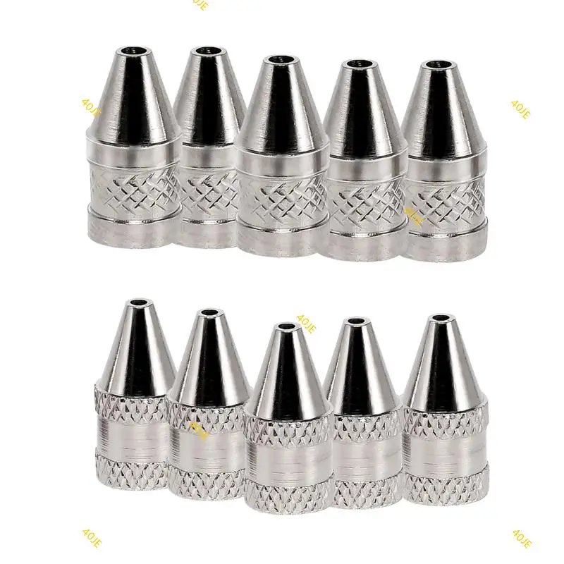 

40JE 5Pcs 1.6mm/1.2mm Welding Nozzle Header Iron Tips Metal Soldering Welding Tip