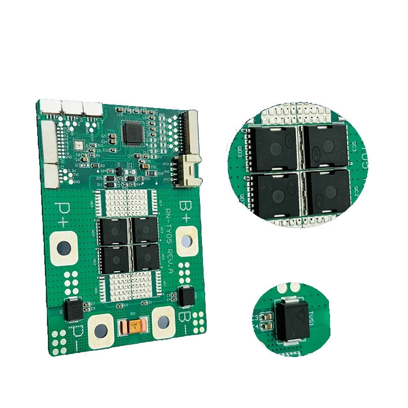 Heltecbms 12V inteligentny akumulator sodowo-jonowy BMS UART/BLE 3S 4S 30A 40A 50A 60A 100A balans baterii tablica zabezpieczająca/12V akumulator