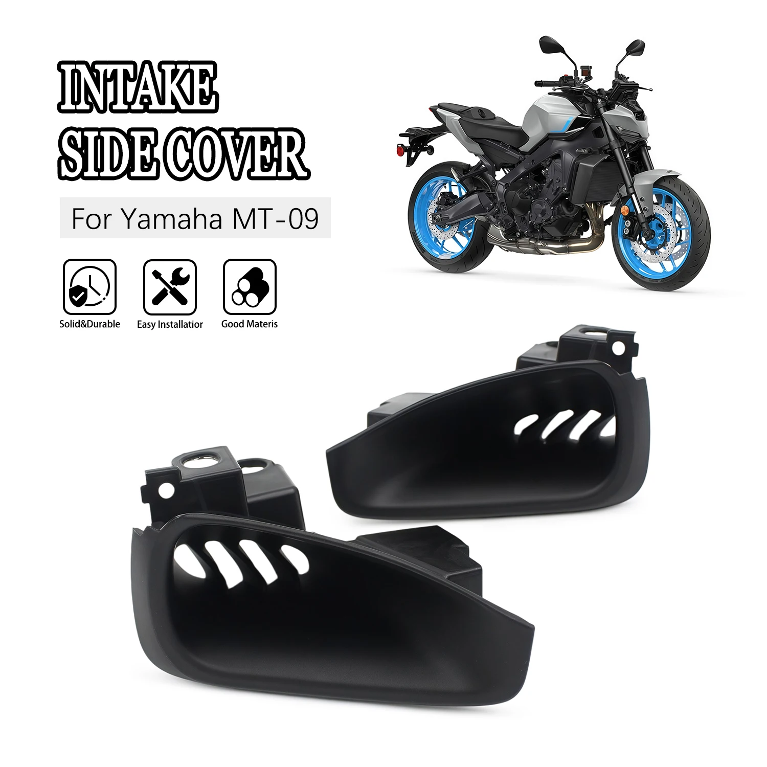 

Accessories Moto Front Tank Air Intake Vent Cover Fairing For YAMAHA MT09 2021-2024 MT09 SP 2021-2024