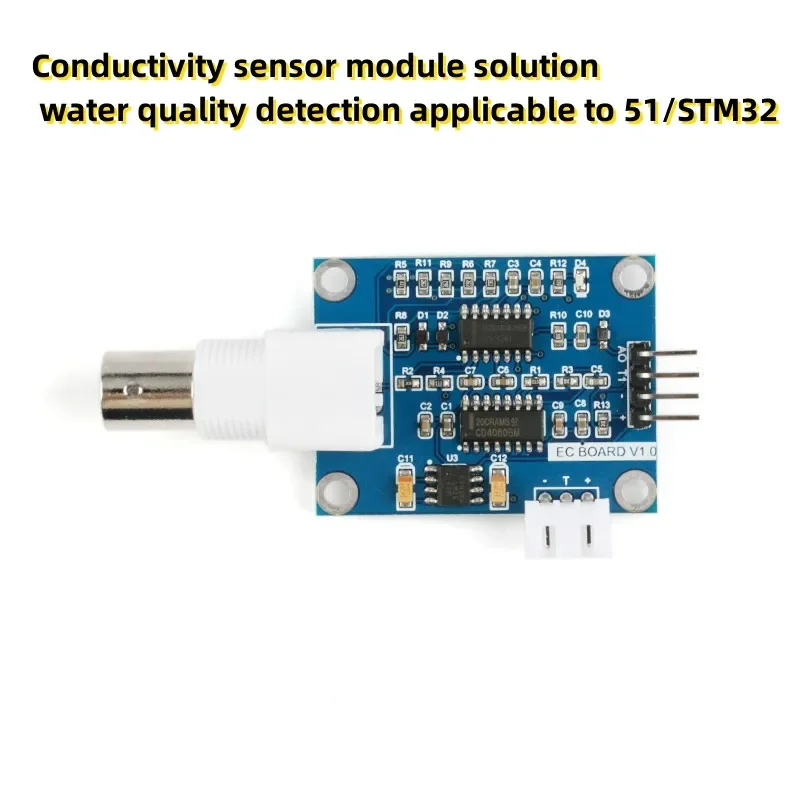 Conductivity sensor module solution water quality detection applicable to 51/STM32