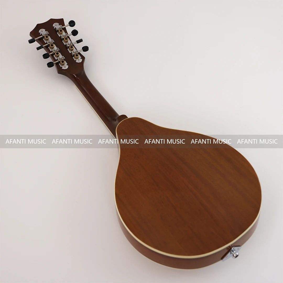 Afanti Music All Solid Wood A Mandolin with Wide Neck (AMA-013, Shanghai Music Show Sample)