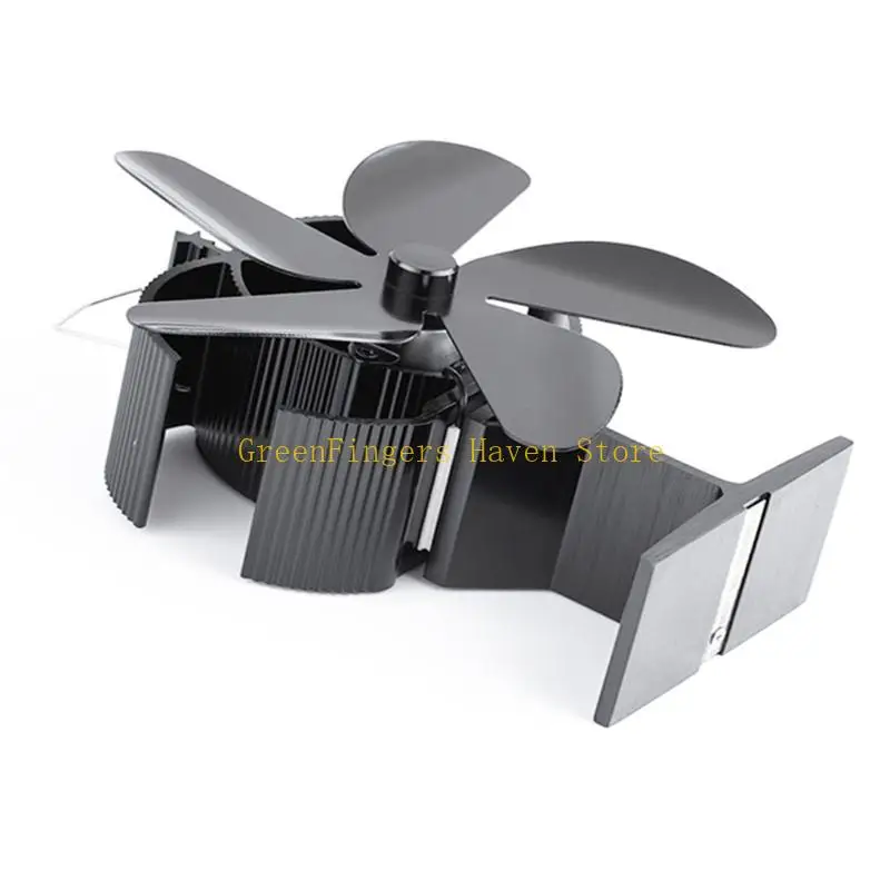 F68D مصممة حديثا تعمل بالطاقة الحرارية موقد مروحة أكبر تدفق الهواء تعمل بالطاقة الحرارية موقد الموقد كفاءة توزيع الحرارة