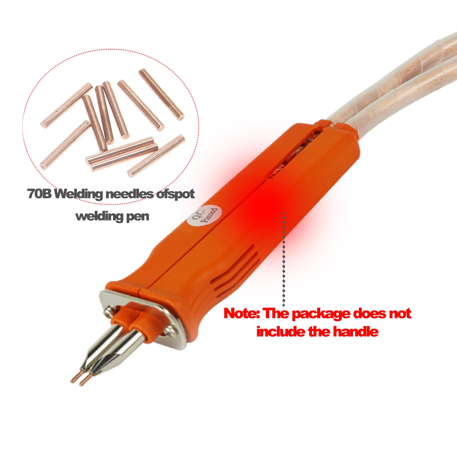 SUNKKO GLITTER Special Welding Needle for Spot Welding Machine Suitable for HB-70B S-70A Spot Welding Handle Soldering Pins