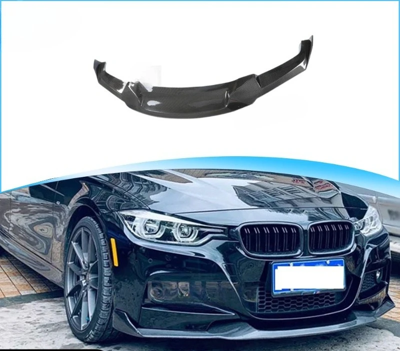 

Suitable For BMW 3 Series F30 F35 Sport Carbon Fiber Front Lip, Car Decoration External Modification