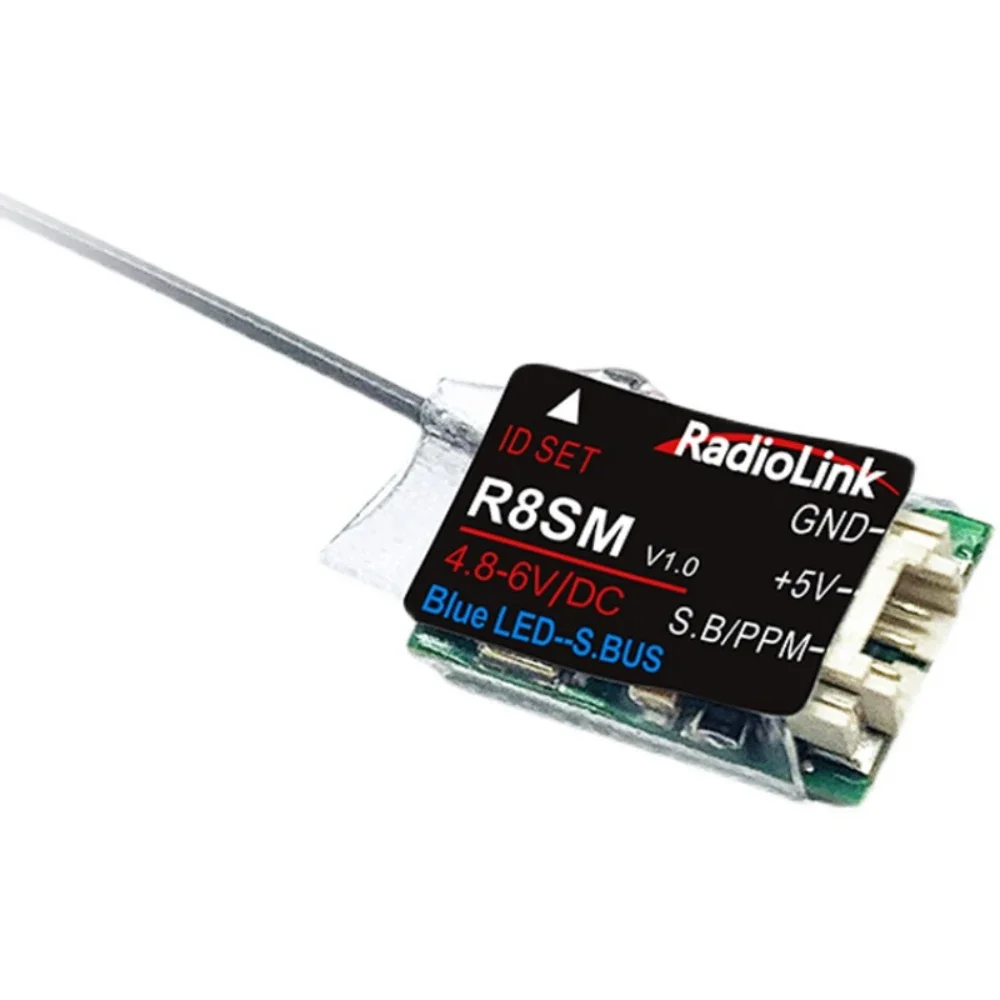 Radiolink-Récepteur de signal 2.4G pour émetteur RC, R12DSM, R12DS, R9DS, R8SM, R8EF, R8FM, R7FG, R6DSM, R6DS, R6FG, R6F, R4FG, R4F