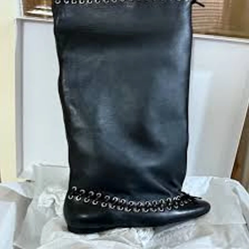 

Черные высокие сапоги до колена на плоской подошве с круглым носком и бантом, женские зимние сапоги до колена 202, красные прямые сапоги без шнуровки, модная обувь