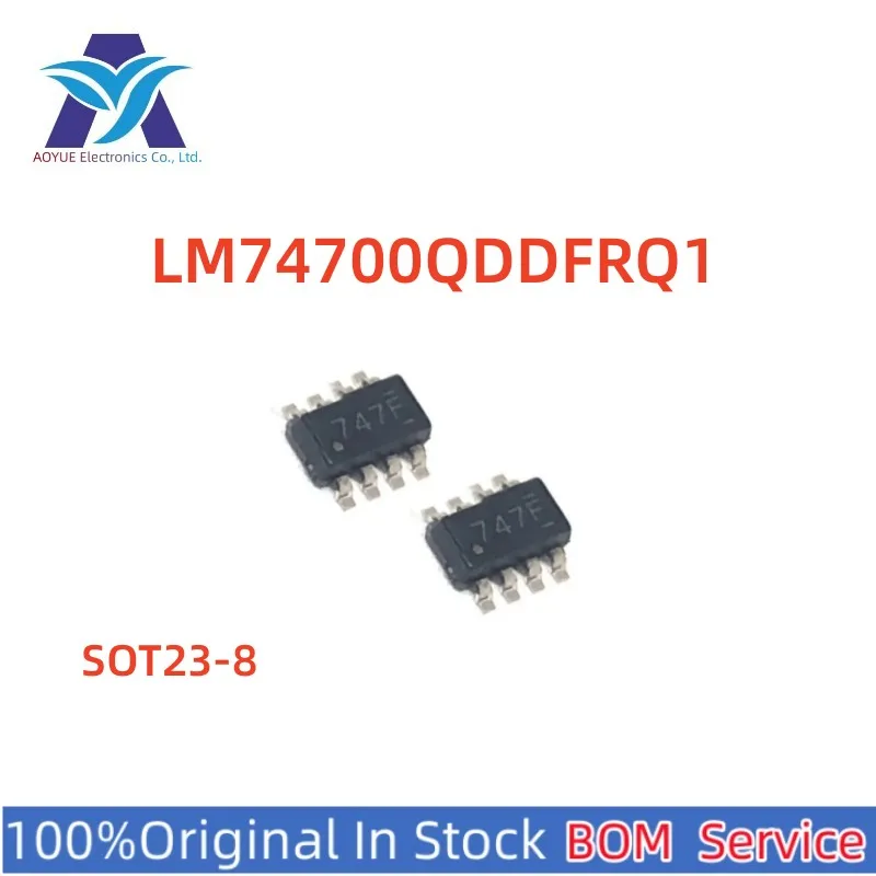 New Original Stock IC LM74700-Q1 LM74700QDDFRQ1 747F  LM74700QDBVRQ1 M747 Power electronic switch chip