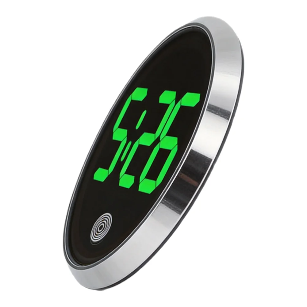 Backlight Meter Luminous Clock Black Interior Clock Performance Tested Practical Car Supplies Wear-resistant Design