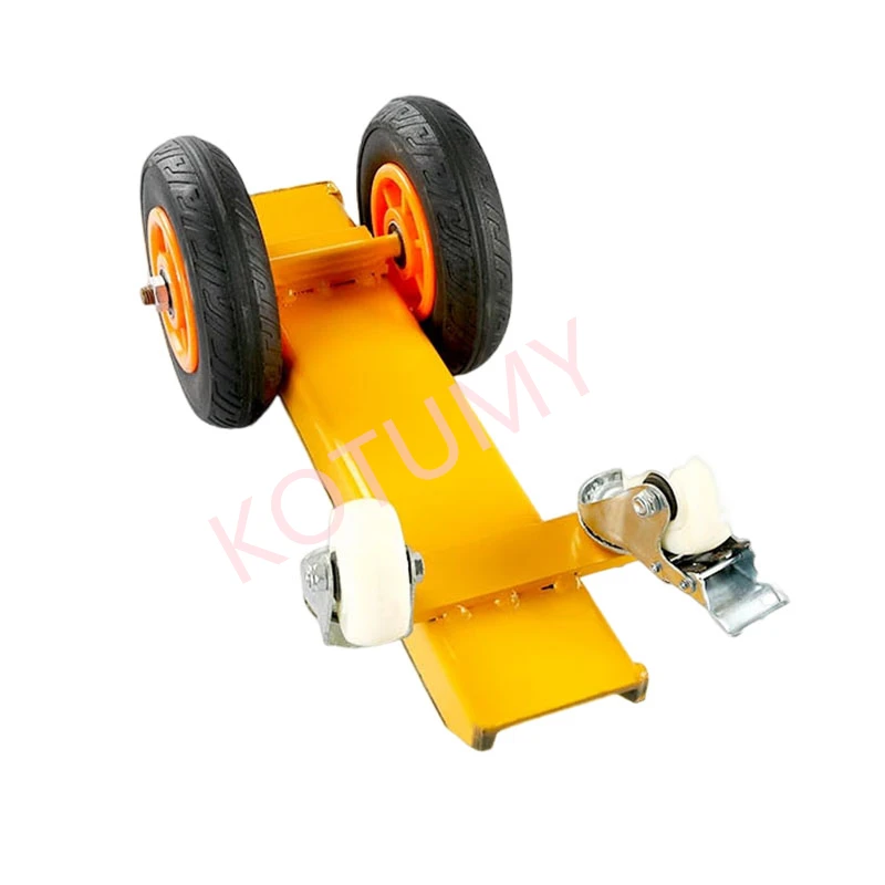 Load 300KG Marble Handling Trolley Four-wheeled Loading Vehicle Heavy-duty Universal Wheel Carrying Transportation Tool