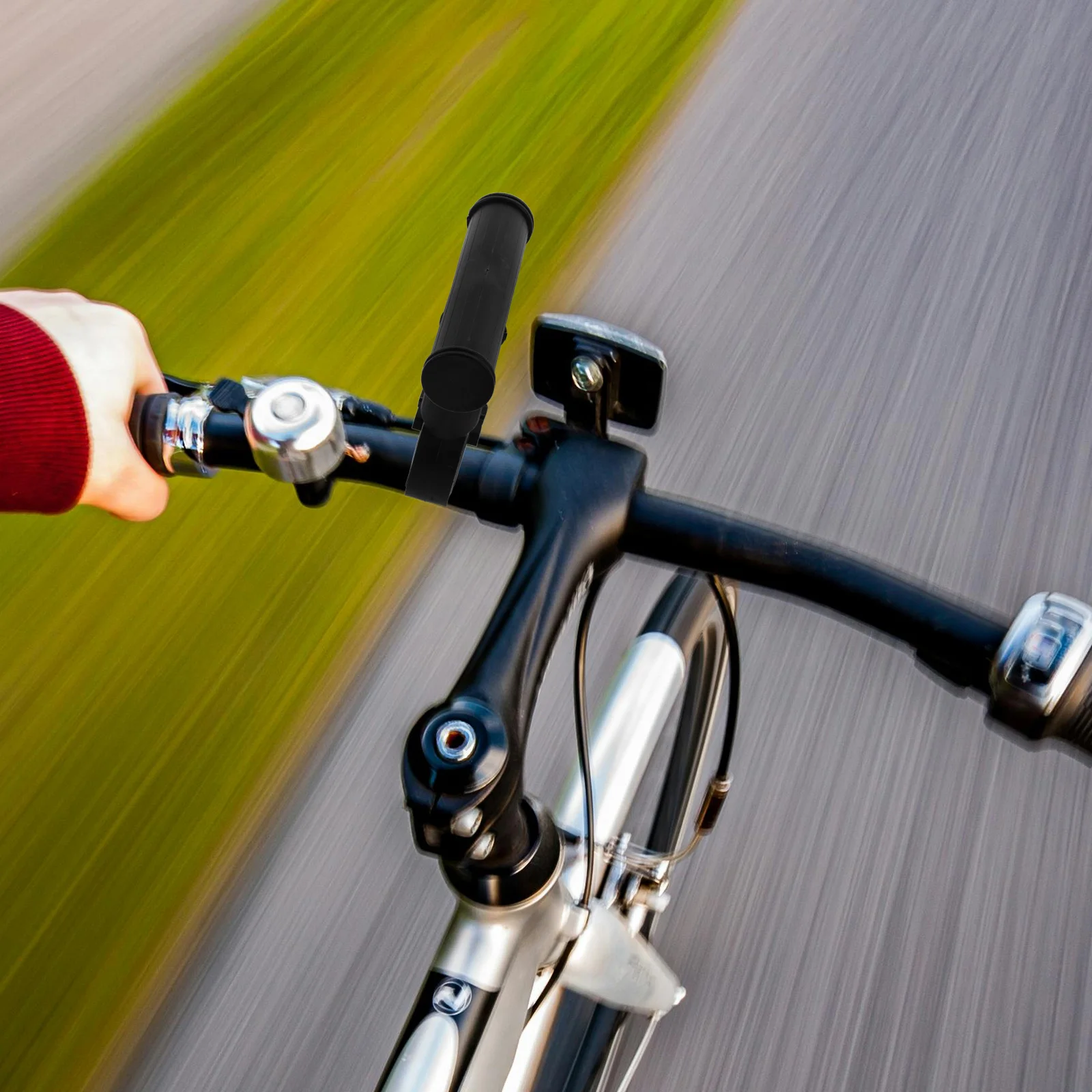 

Bicycle Light Mount Extension Bracket Universal Bike Handlebar Extender Rack For Mountain Road Bikes, No Tools Required