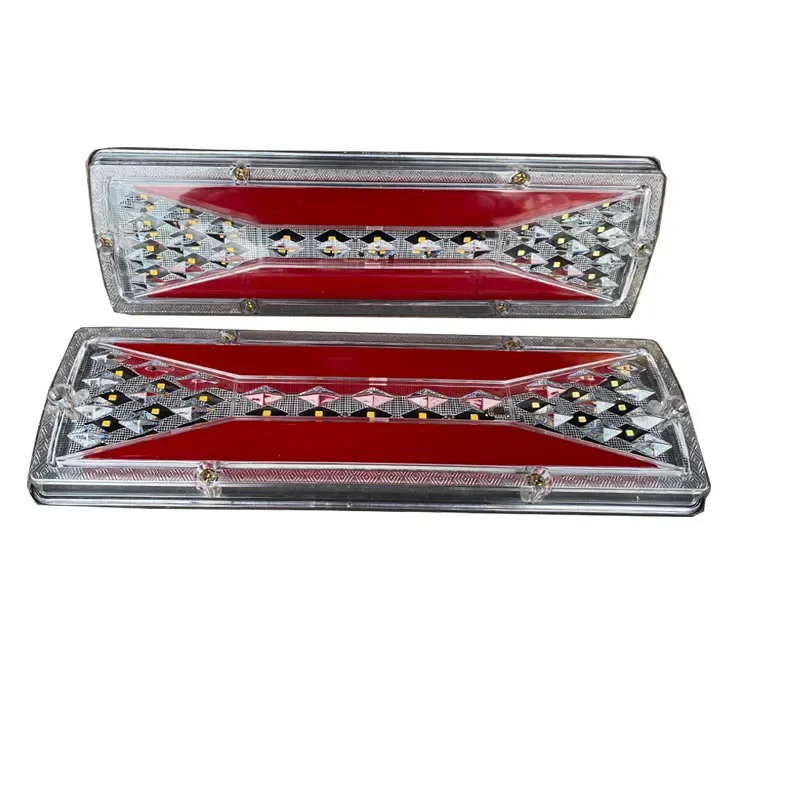 

НОВЫЙ трехколесный электрический трехколесный велосипед, светодиодный задний фонарь в сборе, 12 В, 48 В, 60 В, универсальные аксессуары для отвода воды для грузовиков, прицепов