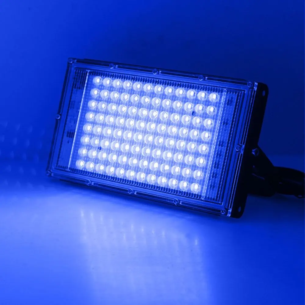 Portable Effect Light UV Floodlight 50W/100W 395nm UV Lamp 120 Glow UV Stage Lamp Christmas