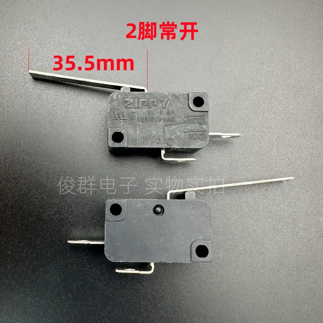 10pcs/Taiwan VM-5 micro switch 2-pin normally open 5A rice cooker game console cleaning machine power reset button
