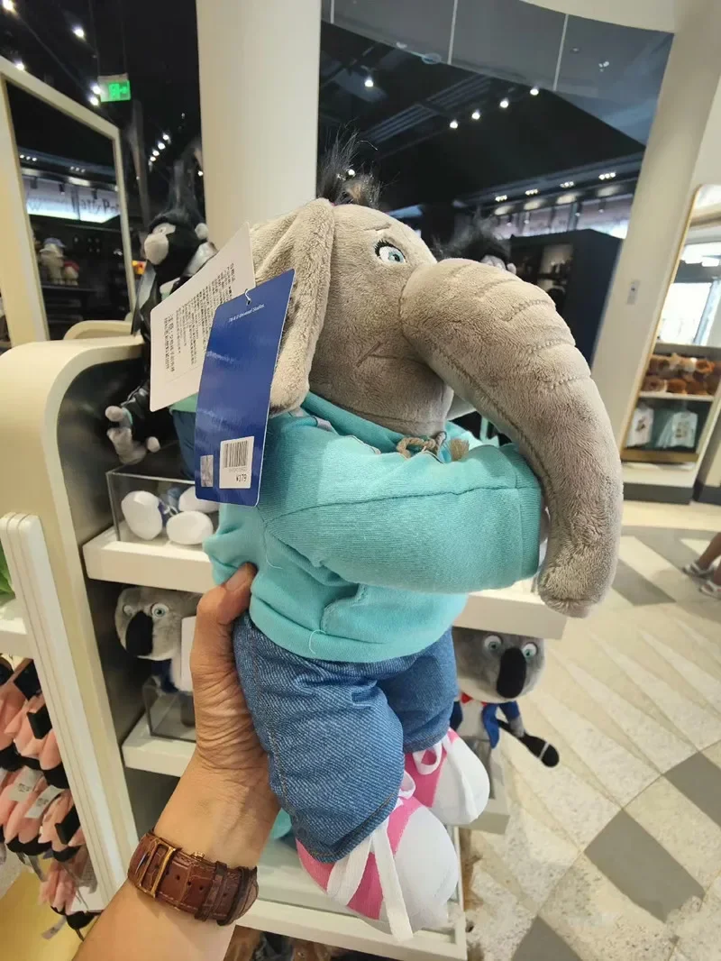 1 قطعة جديد الأصلي ديلوكس الغناء القطيفة مينيا كبيرة أفخم من فيلم الغناء هدية عيد الميلاد 35 سنتيمتر