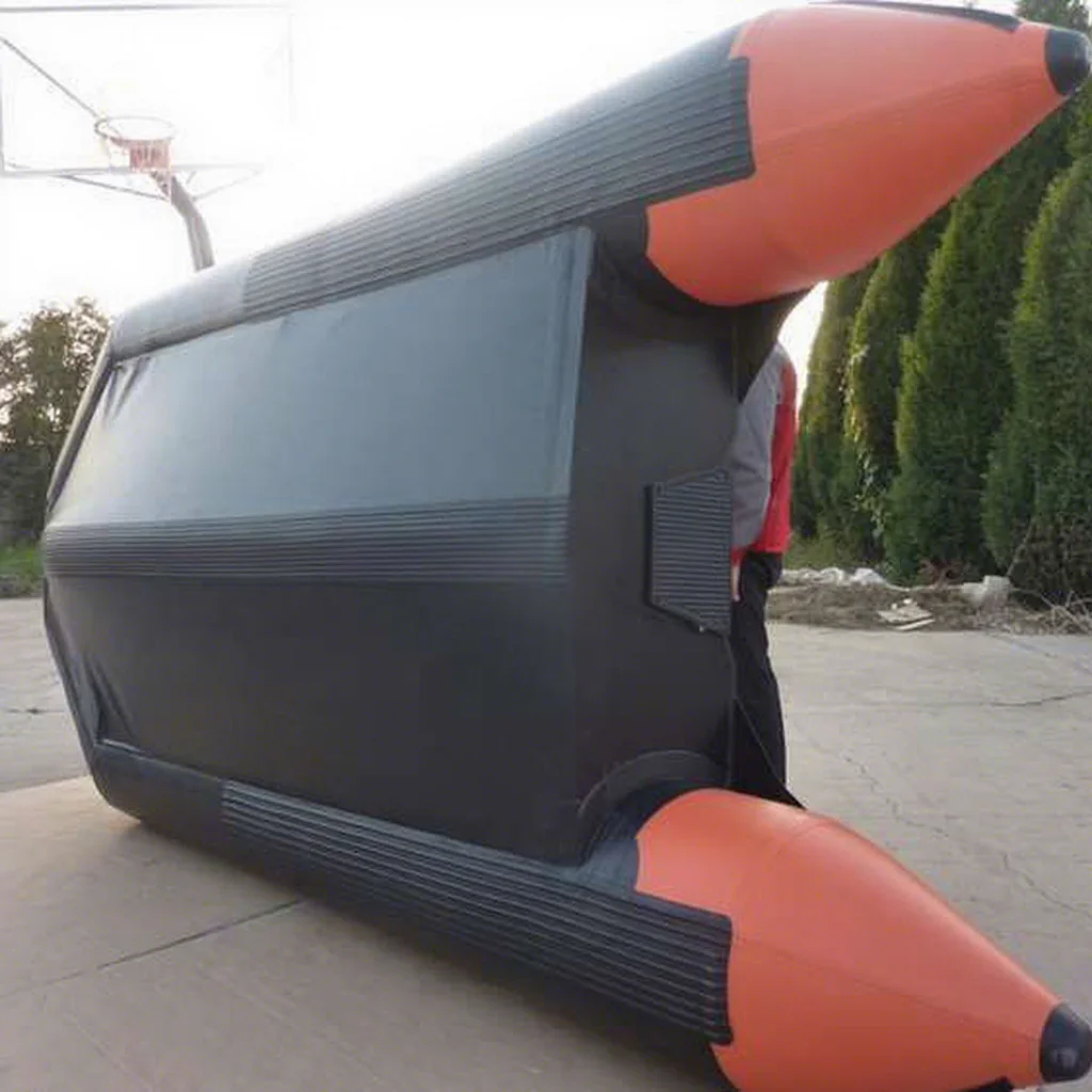 

Inflatable PVC Fishing Boat Heavy Duty 320/360/380/420/460cm for Lake River Portable Raft with Oars