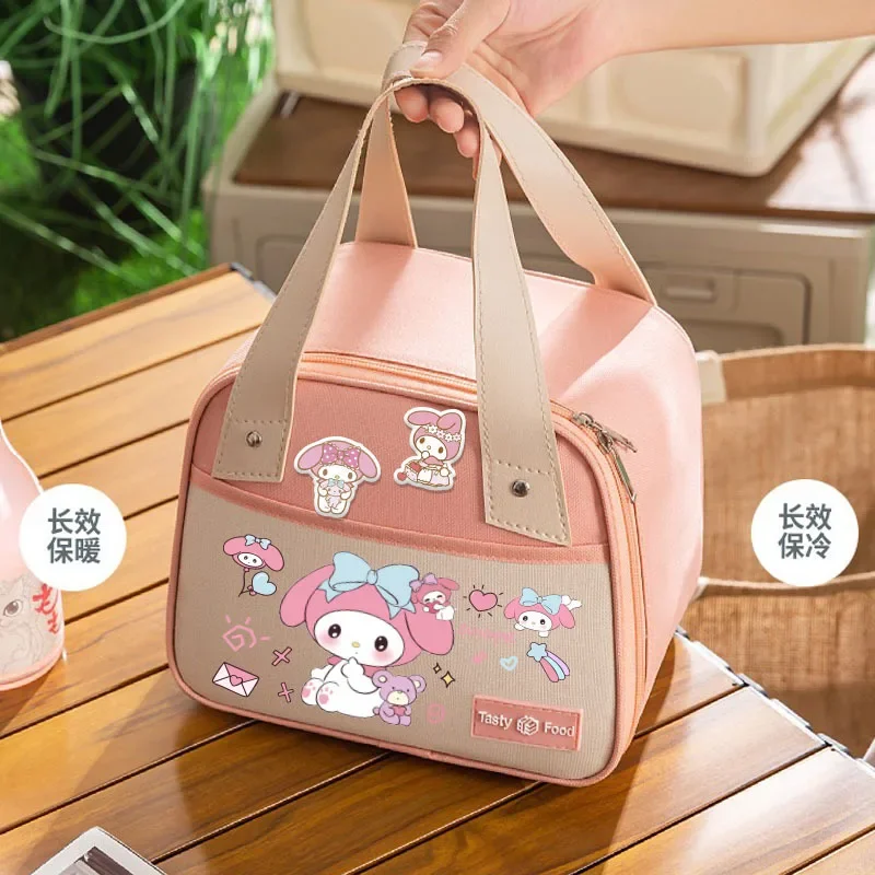 Sanrio New Clow M Cartoon Tote Lightweight Cute Stain-Resistant Hello Kitty Single-Shoulder Bag