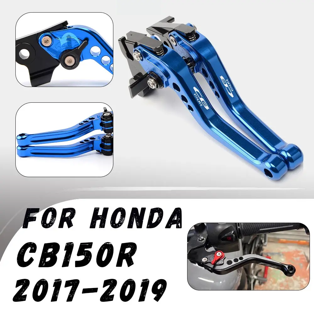 For Honda CB150R 2017-2019 Motorcycle CNC Clutch Brake Levers Modified Horn Adjustable Folding Hand Lever Motorcycle Accessories