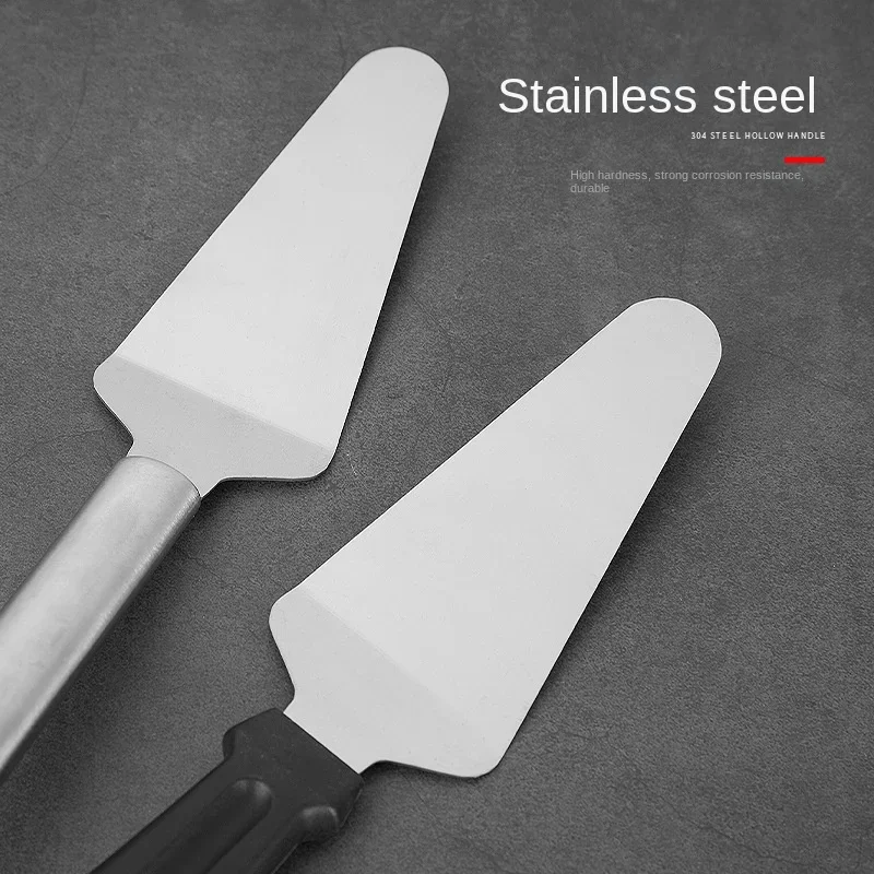 Baking tool cake shovel stainless steel pizza shovel cooking food cooking shovel triangle cheese shovel pizza knife