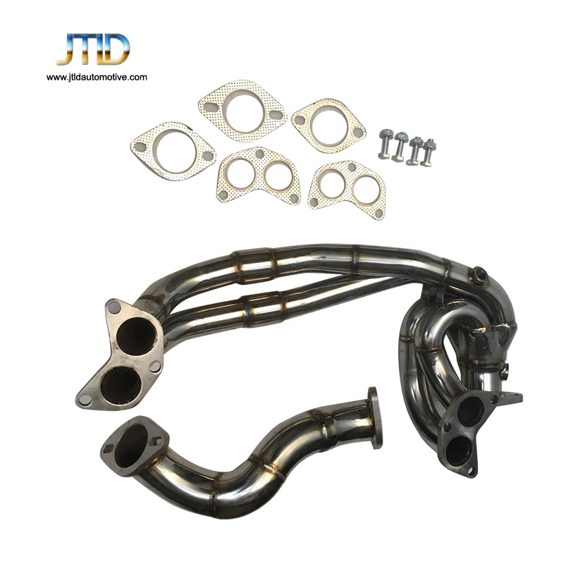 

JTLD 304 STAINLESS EXHAUST OVERPIPE FOR TOYOTA 86 SCION FR-S SUBARU BRZ 2013-2022 UNEQUAL MANIFOLD