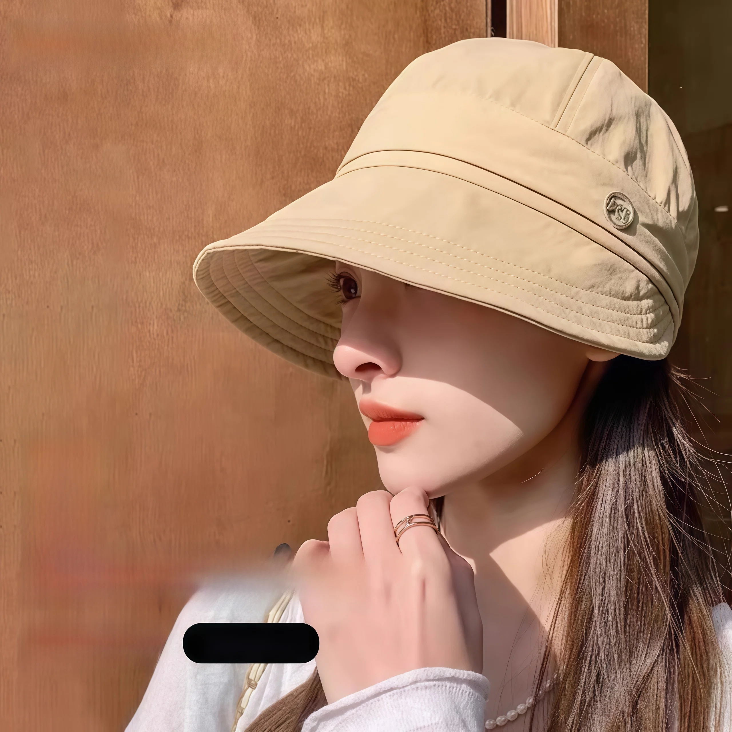 2026-new-sun-hat-upf50-uv-protection-wide-brim-fishing-style-duckbill-cap-face-slimming-summer-outdoor-women's-hat