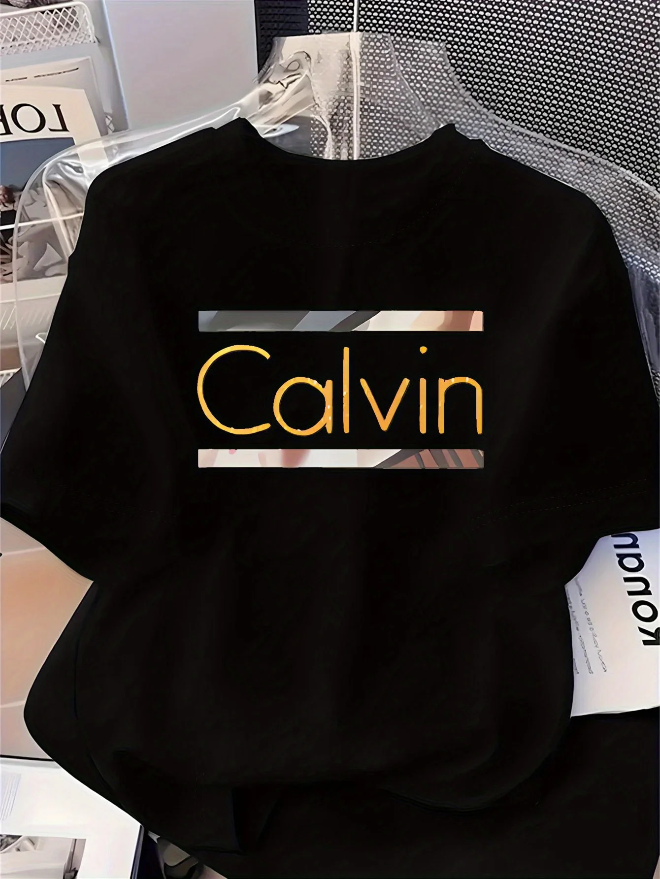 تي شيرت نسائي مطبوع بأكمام قصيرة مقاس كبير، فضفاض وكاجوال، ناعم، مريح ومسامي، رياضات خارجية #1