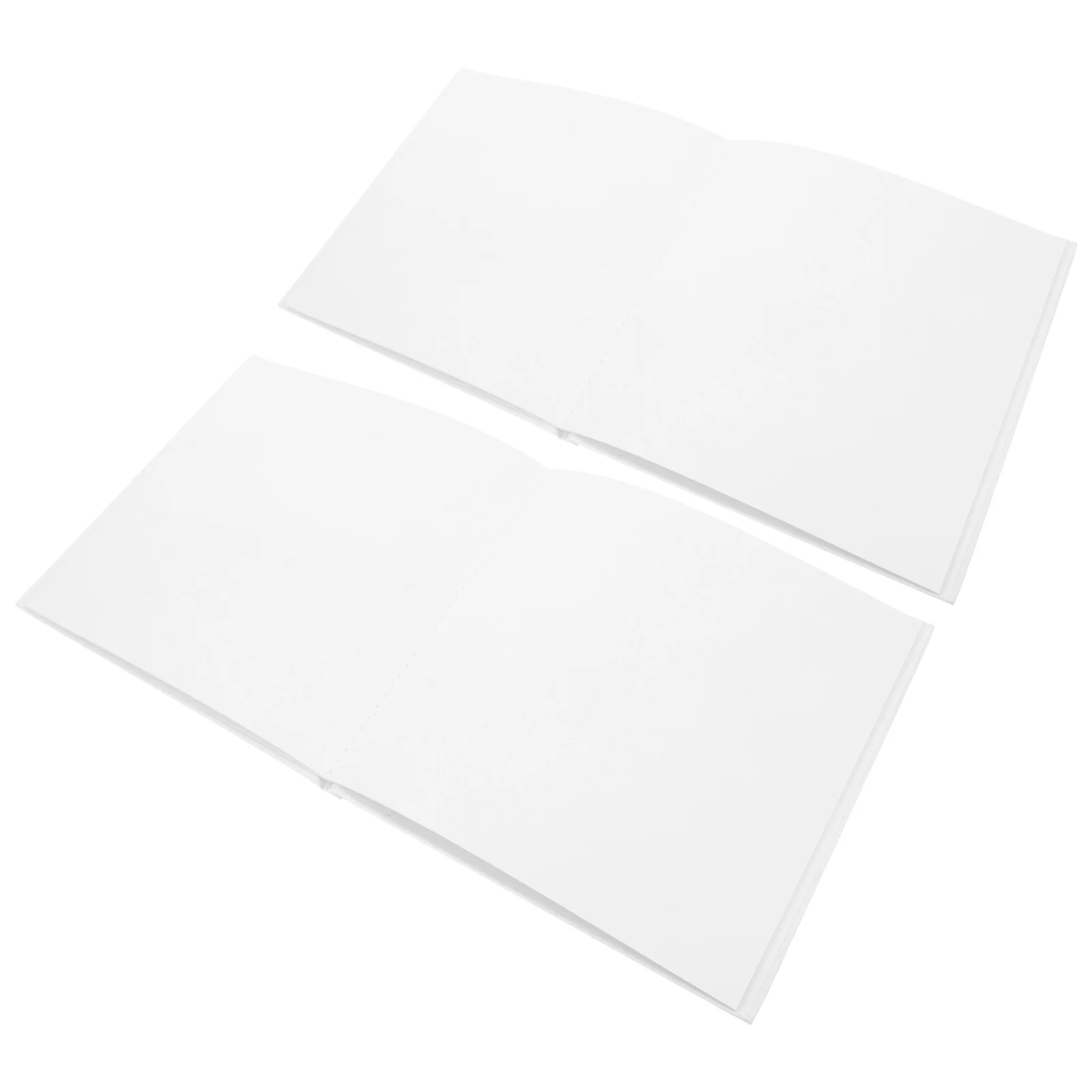 2 قطعة كتاب رسم فارغ لرسم اللوحة الكتابة غلاف فني مجلة المحمولة كبيرة ورقة الوسادة الكبار الرسم الإبداعي #1