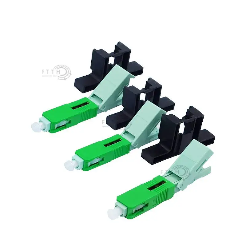 Imagem -05 - Upc Single-mode sc Apc Conector Rápido Ftth Ferramenta Conector Conector Rápido Bloco de Comprimento Fixo 53 mm sc