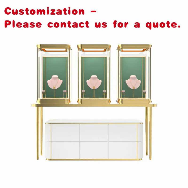 

custom.Custom Wooden Shop Counter Cabinet Design Modern Jewelry Shop Mall Kiosk Interior Ideas Jewelry Display Showcase