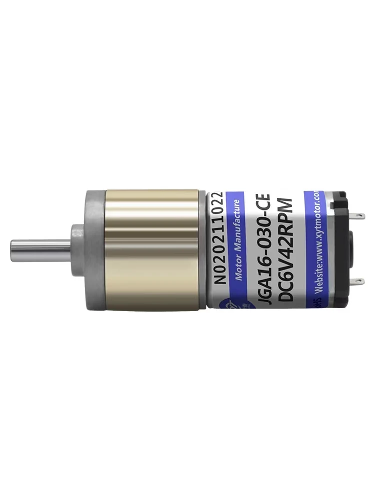 16mm 030 miniature DC deceleration motor 6V12V low speed large torque motor can speed control forward and reverse motor