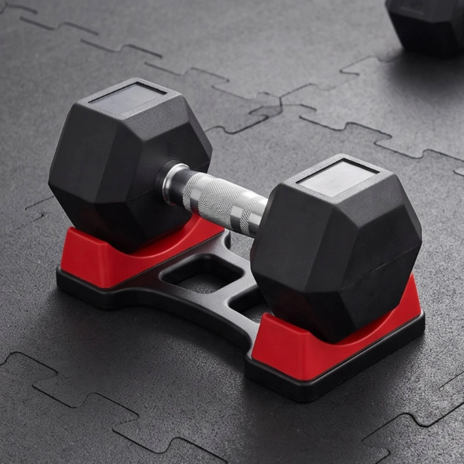 2 Pieces Dumbbell Cradle Compact Dumbbell Stand with Cradles Weight Rack Space-Saving Holder Anti-Friction for Home Gym Owners view 6