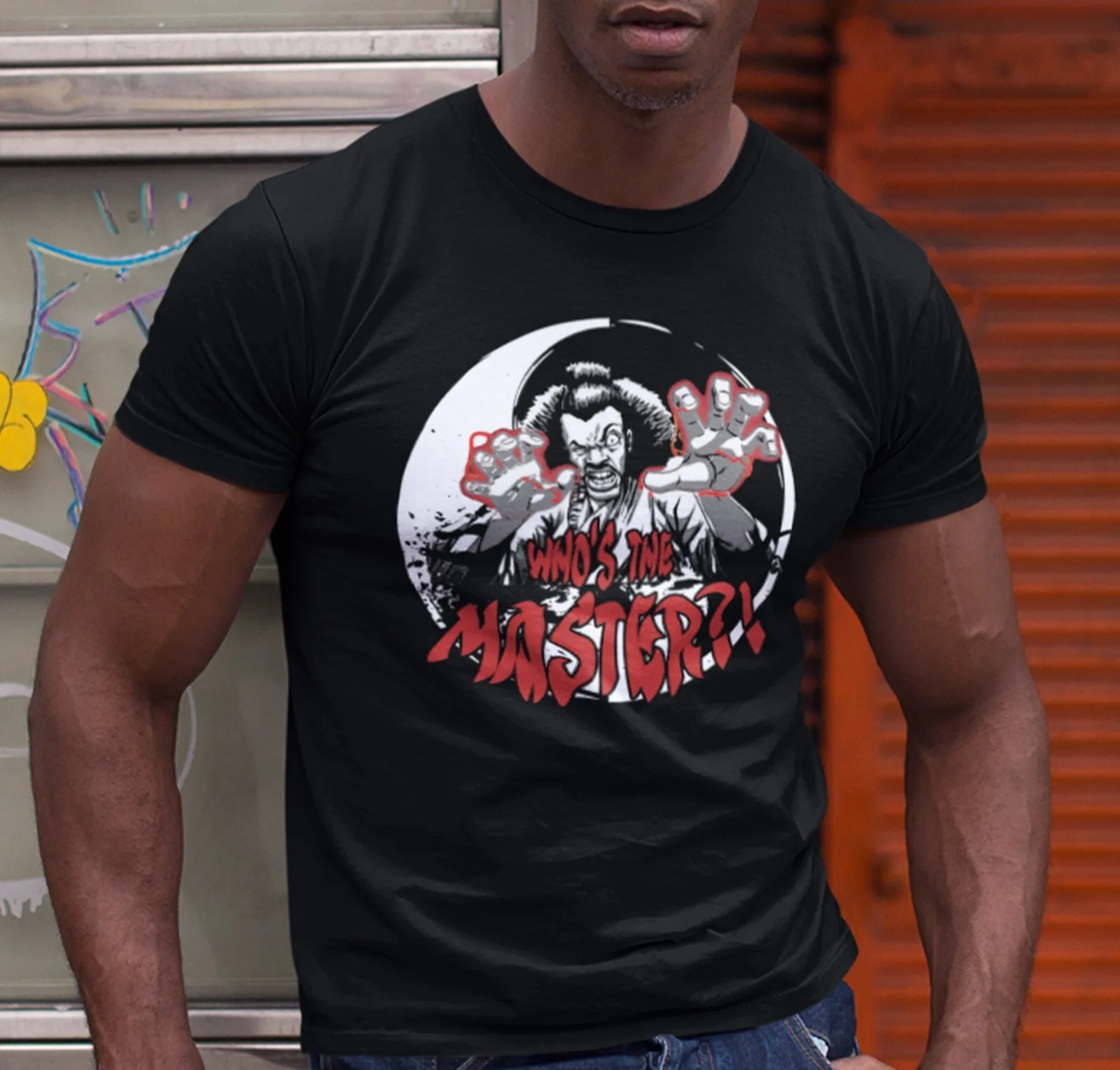 

Sho Nuff T-Shirt Who's The Master The Last Dragon Shirt Kung Fu Shirt Movie Tee
