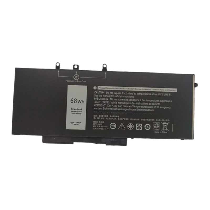 High Quality GJKNX 7.6V 8500mAh Battery for Dell Latitude 5480 5580 5280 5288 5290 5488 5490 5491 5495 5590 5591 E5480 E5580