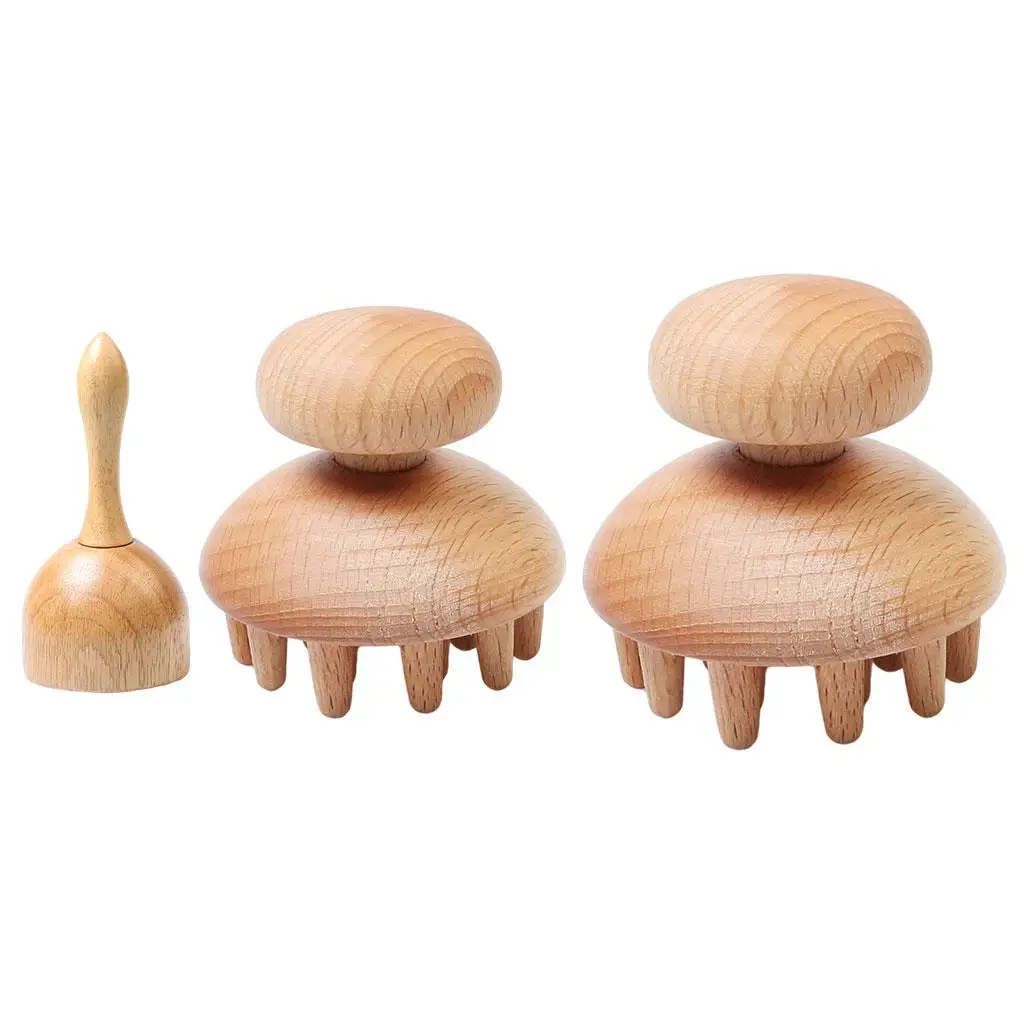 

Wood Therapy Massage Tools Wooden Body Massager Scraper for Maderotherapy