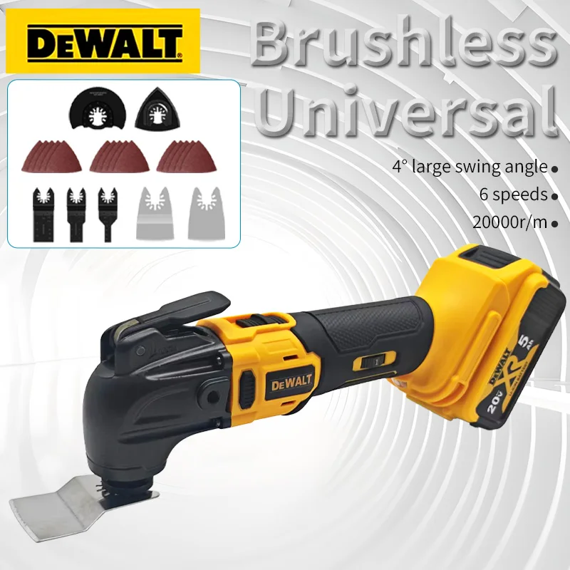 

Dewalt Brushless Quick Release Oscillating Tool Multi Functional Tool Renovator Electric trimmer Compatible For 20v Battery