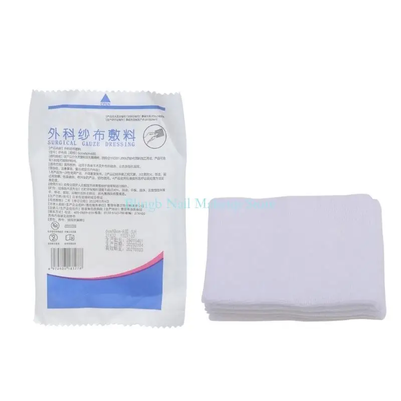 28TA 50Pcs Sterile Gauze Pads 3x3'' Non-Stick Medical Absorbent Cotton Swabs for Heal