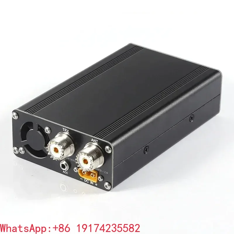 Micro PA50-3 50W 3.5MHz-28.5MHz 1.3inch OLED Screen Shortwave HF Power Amplifier SWR Meter LPF Filter Update PA50 +