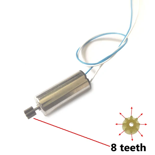 Syma-Pièce de rechange pour importateur GPS X30, moteur CW CCW avec engrenage à 8 dents, accessoire de remplacement pour quadrirotor RC X30