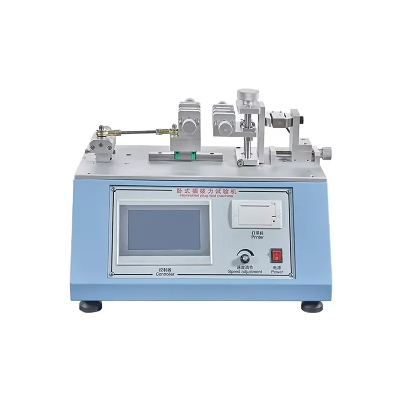 Desktop Automatic Horizontal Drawing Test Device USB Life Testing Machine Insertion Force Tester for Cable Connector