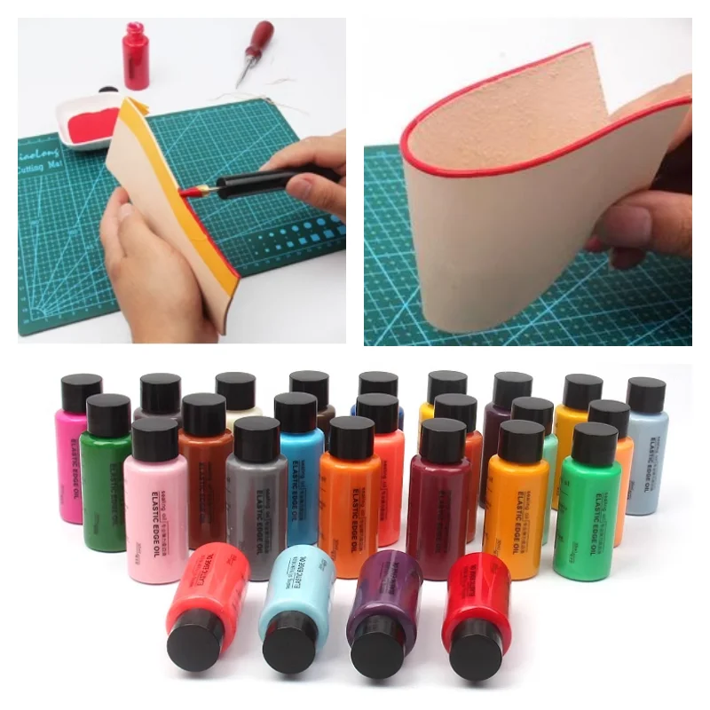 30ml/Bottle Matte Elastic Leather Edge Sealing Oil DIY Handwork Making Leather Bag/watch Band Edge Sealing Repair Treating Agent