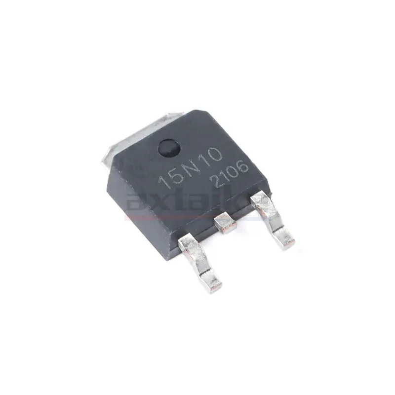 10PCS 15N10 TO-252 DPAK 15A 100V N-Channel Enhancement Mode Power MOSFET SMD Transistor ME15N10-G AP15N10D