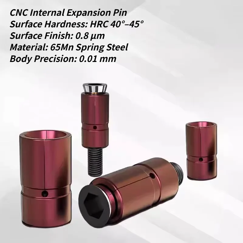 1PC Inner Bore Clamping Fixture CNC Quick Locating Expansion Mandrel Workholding Tool for Mold Positioning