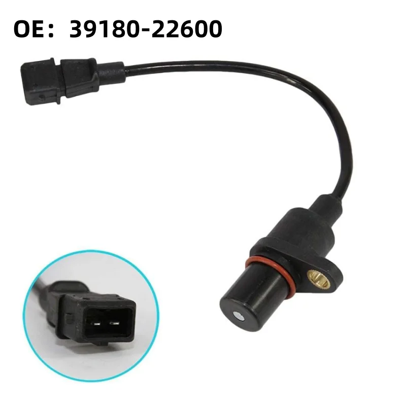 

39180-22600 Crankshaft Position Sensor for 2000 Hyundai Accent 1.5L l4, 2001-2011 Hyundai Accent 1.6L l4, 2006-2007 Kia Rio5
