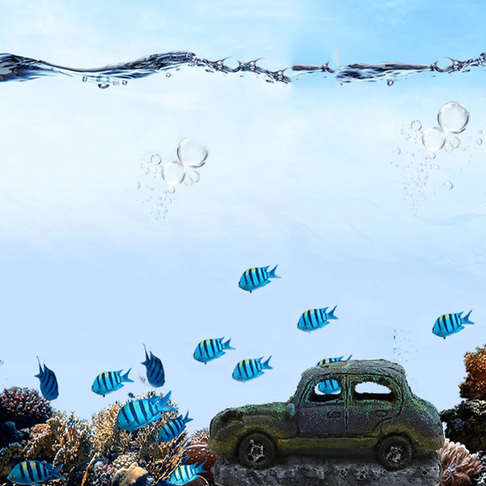 

Resin Fish Tank Decoration Shrimp Shelter Cave Aquarium Supplies Underwater House L scaping nament Fish Hideout Pet Supplies