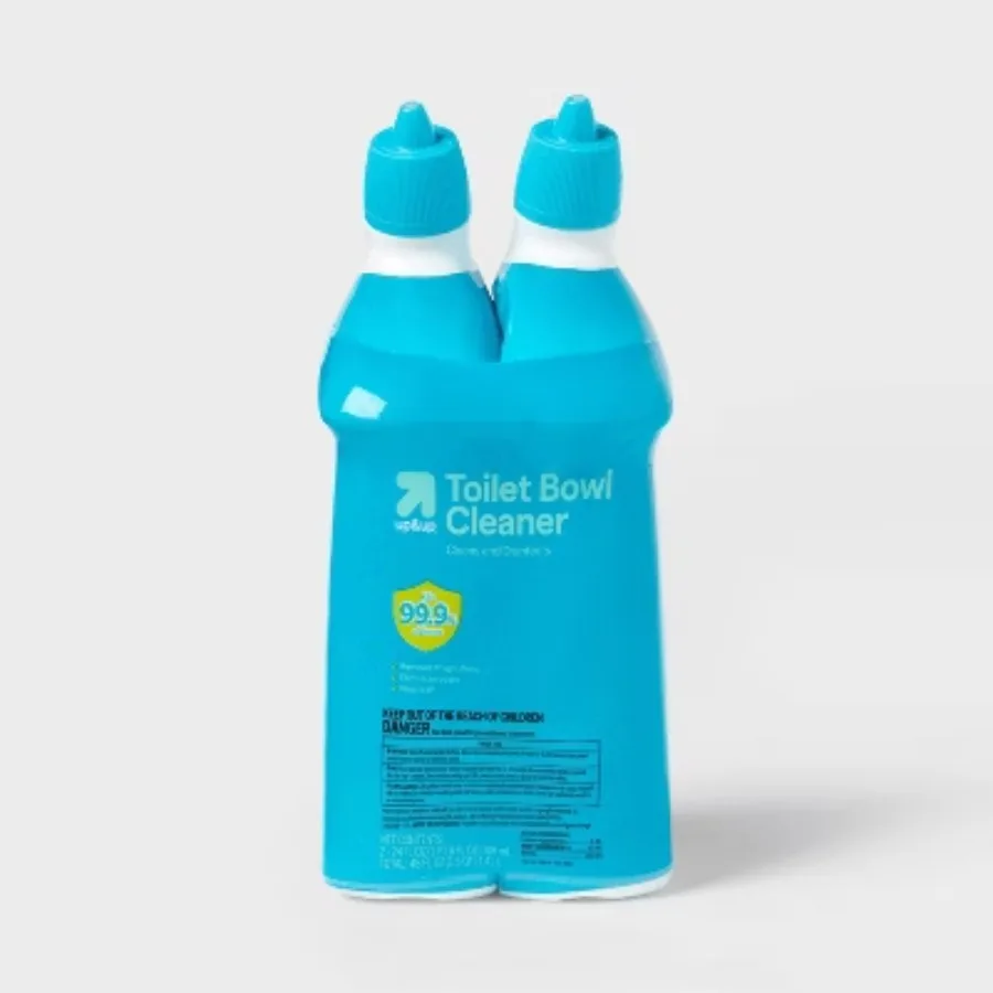 2‑Pack Toilet Bowl Cleaner, 24oz Per Bottle, Heavy‑Duty Bathroom Toilet Cleaner for Daily Deep Cleaning