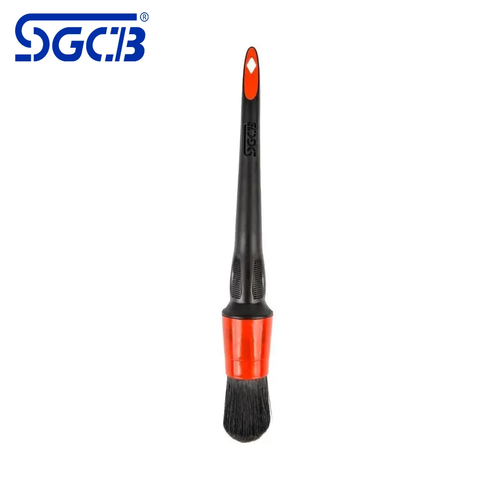 

SGCB Soft Auto Detailing Brush Microfiber Polyester Car Cleaning Brushes For Interior Exterior Air Vents Dashboard