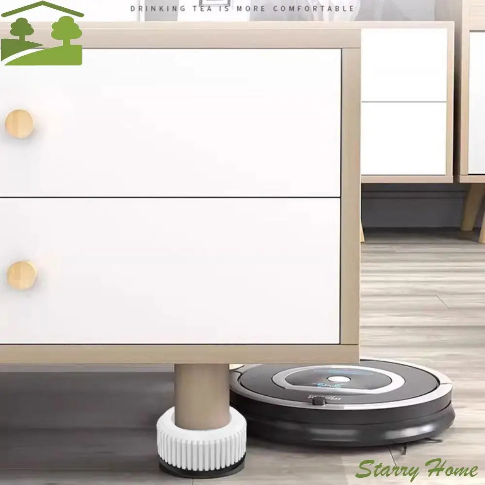 

Universal Slipstop Anti-Vibration Feet Pad Anti-Shock Non-Slip Refrigerator Support Mute Silent Skid Raiser Mat Sofa
