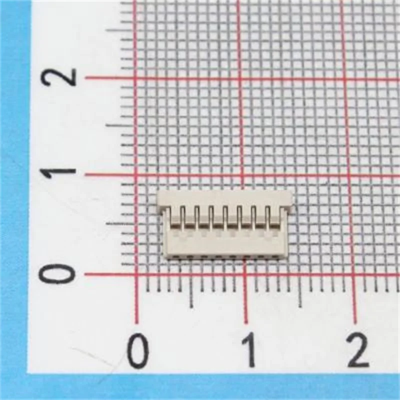 5Pcs/Lot  DF14-8S-1.25C  HIROSE Receptacle 1 8pin Female Socket crimping beige wire installation, free hanging,