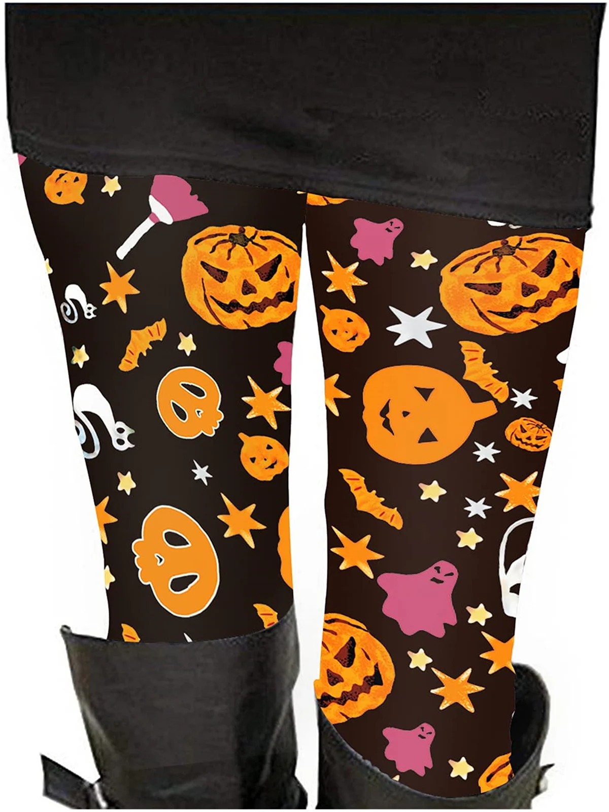 MSIEESO Halloween Leggings Cute Jack-o-Lantern Ghost 3D Printed Legging Fashion Yoga Pants Jogging Fitness Clothing Dropshipping