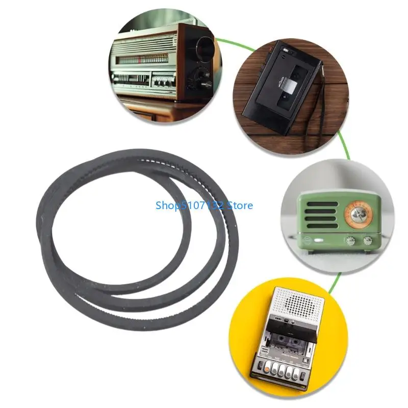 87HD Square Recorder Rubber Drive Belts For Cassette Recorders And Players 30-40mm