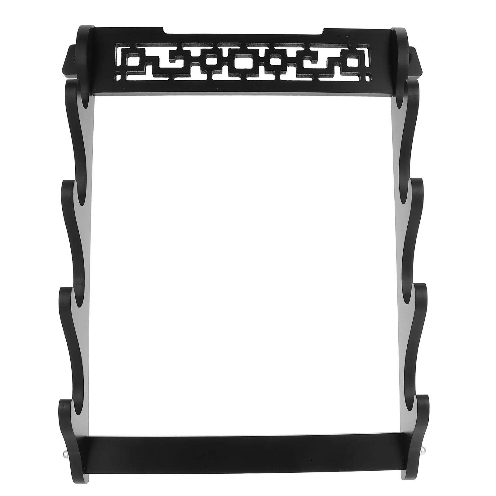 

1 set Wall Hanging Holder Stand Wood Mount Display Rack for Toy Swords Flute Storage ganizer Strong Decorative Home Rack